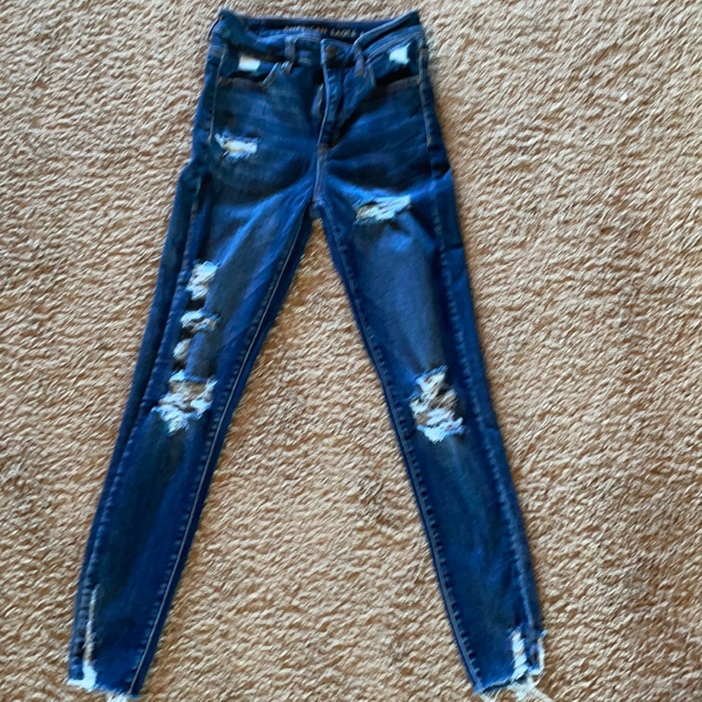 American Eagle Super Hi Rise jeggings next level stretch size 4R